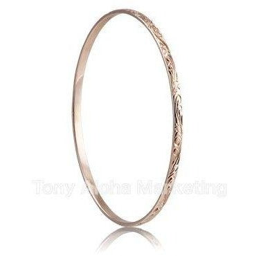  【Made To Order】3mm Bangle Straight 