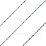 Silver Rope Chain 1.25mm