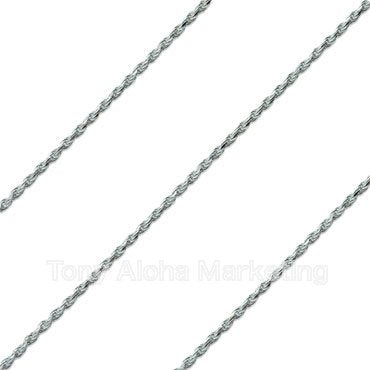 Silver Rope Chain 1.5mm