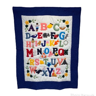 Baby Blanket Alphabet