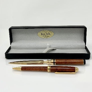 Koa Wood・Pen & Letter Opener Set