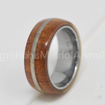 Koa Wood Ring / Side