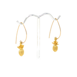 14KGF Pineapple Earrings